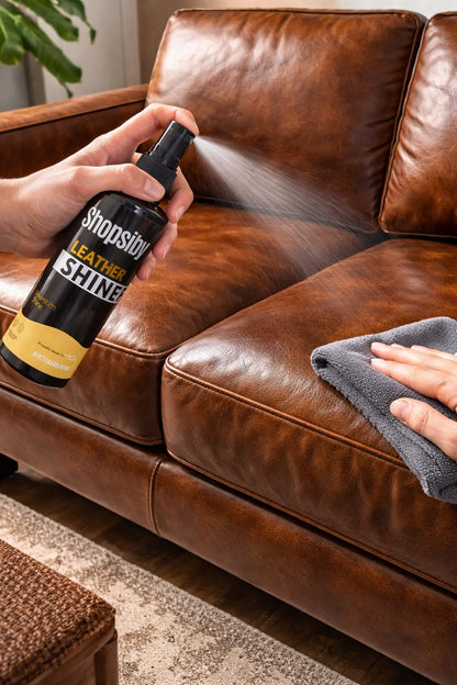 Furniture Combo - Sofa Stains Cleaner+ Leather Shiner